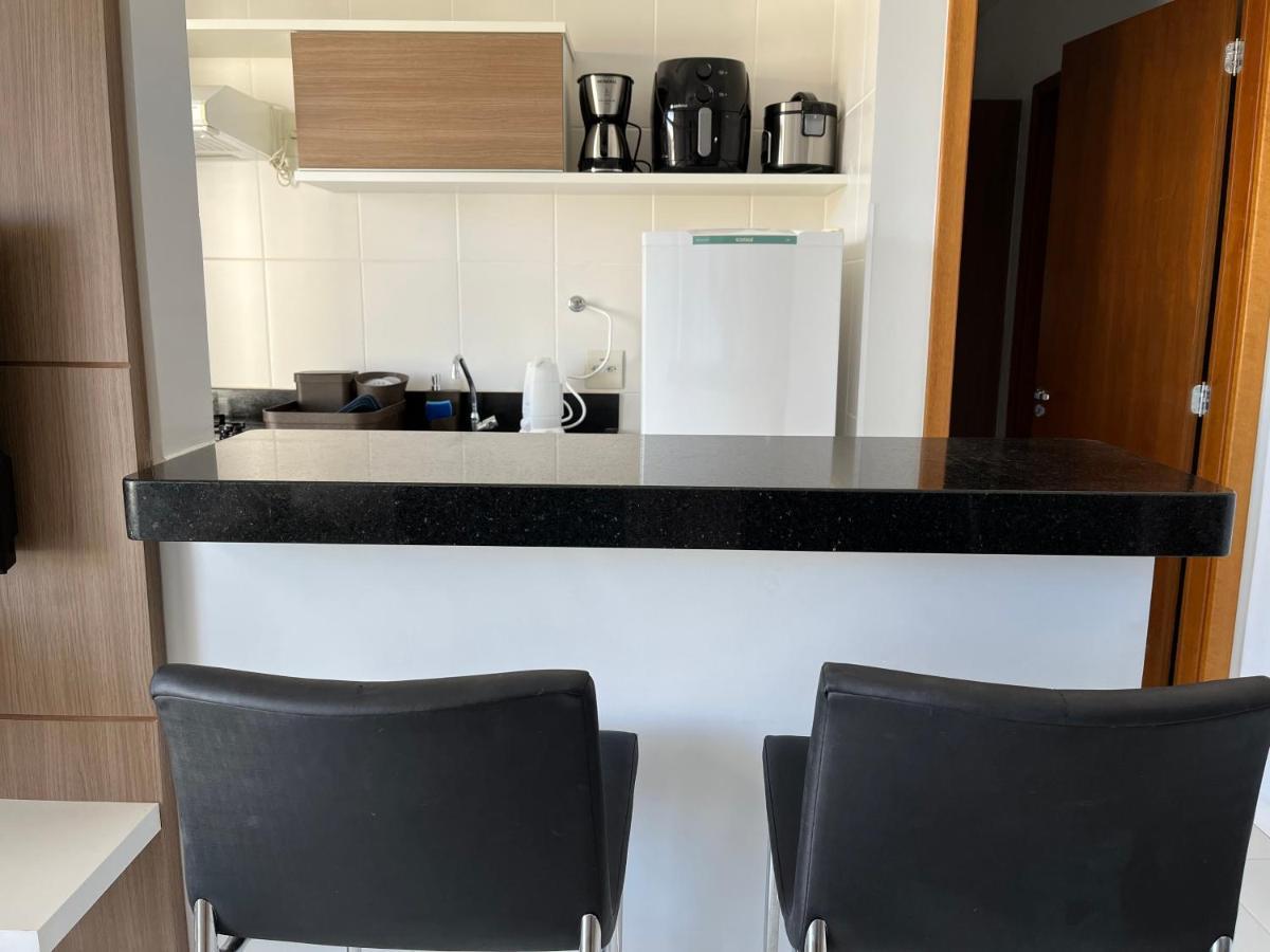 Flat 501 - Condominio Veredas Do Rio Quente - Diferenciado Com Ar Na Sala E No Quarto Exteriör bild