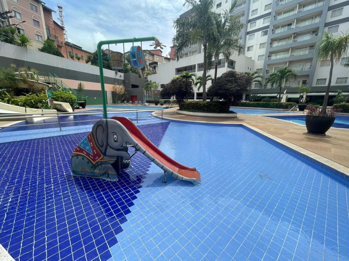 Flat 501 - Condominio Veredas Do Rio Quente - Diferenciado Com Ar Na Sala E No Quarto Exteriör bild