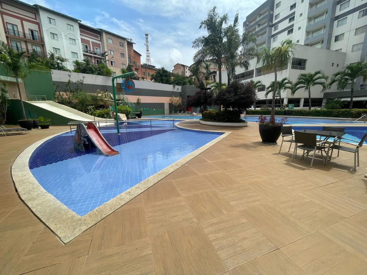 Flat 501 - Condominio Veredas Do Rio Quente - Diferenciado Com Ar Na Sala E No Quarto Exteriör bild