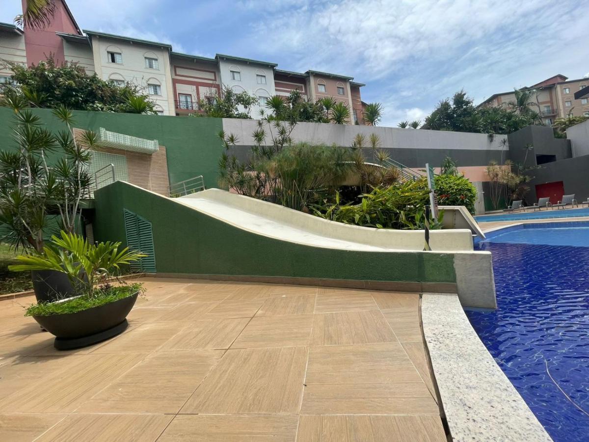 Flat 501 - Condominio Veredas Do Rio Quente - Diferenciado Com Ar Na Sala E No Quarto Exteriör bild